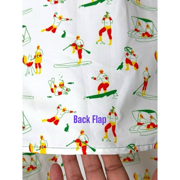 Magellan Outdoors Men's Fish Gear Button Up Short Sleeve Shirt M - Picture 8 of 15